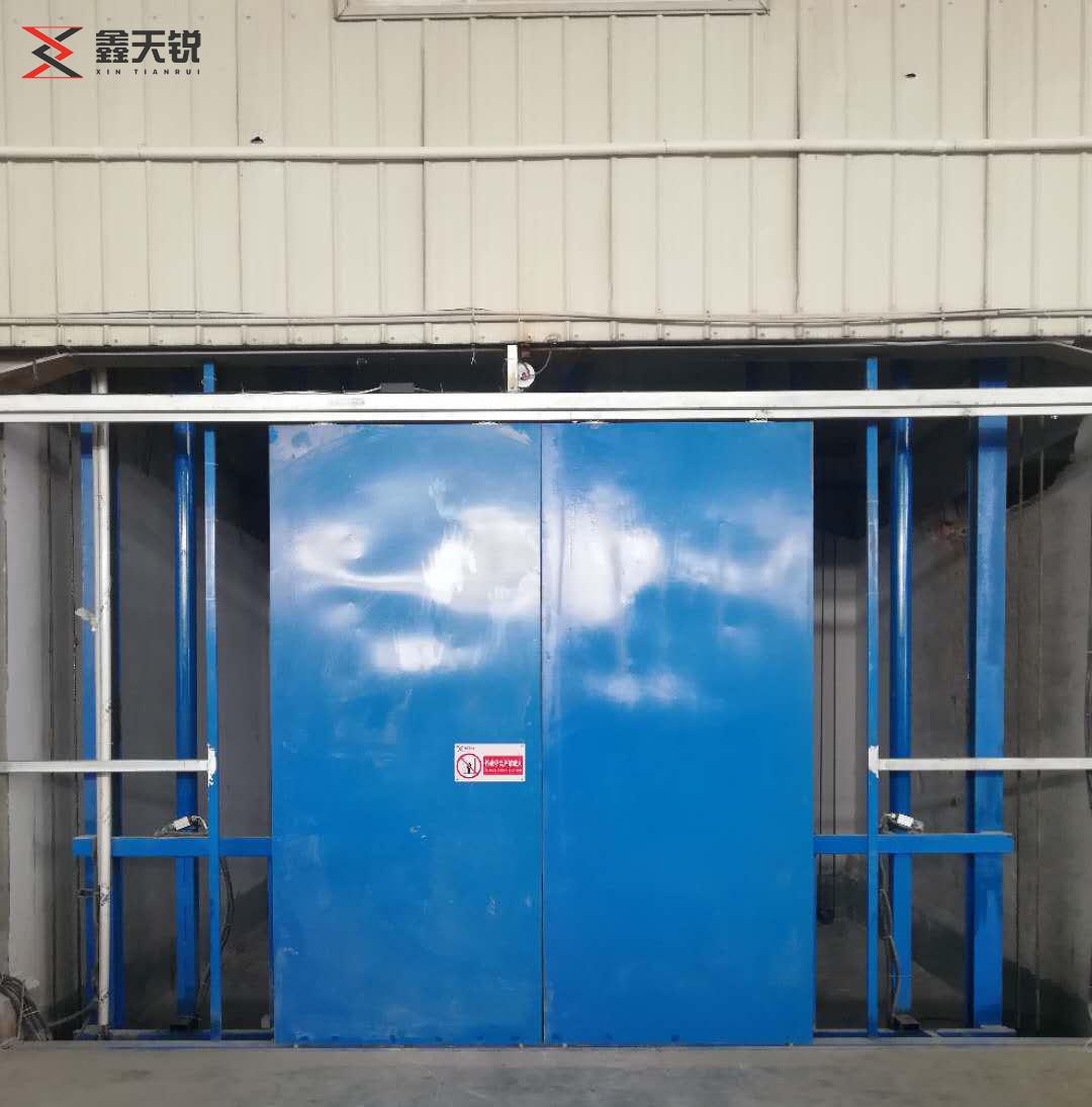 哈密四缸四轨升降货梯